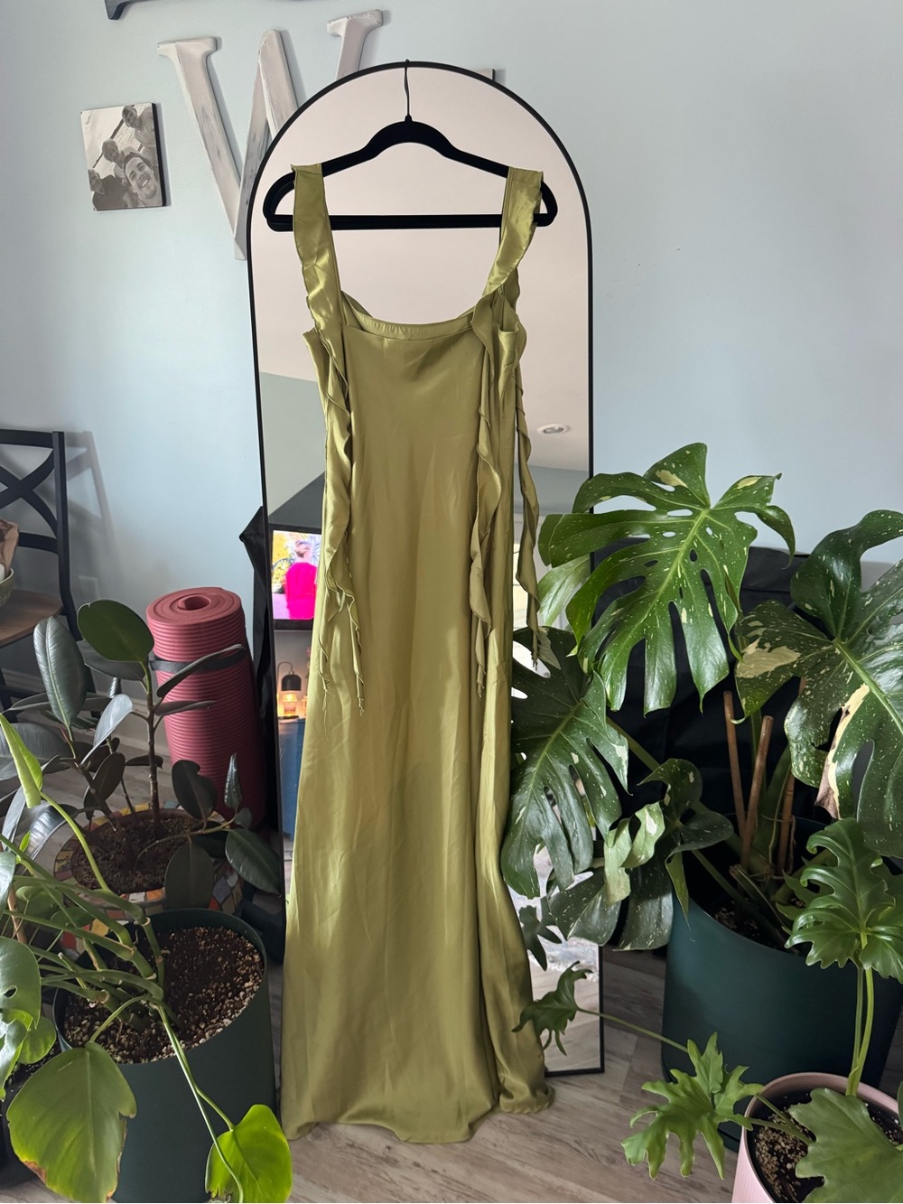 Princess Polly Olive Green Maxi Dress - Picture 5 of 7